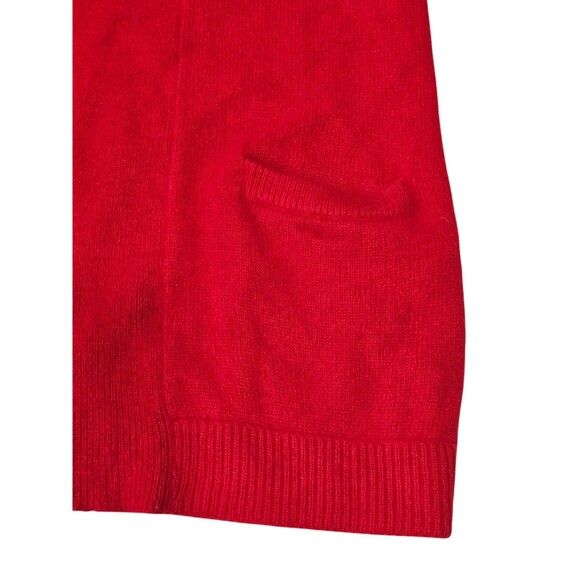 Rafaella 2X Fuzzy Angora Rabbit Hair Lambswool Vest Cardigan Sleeveless Sweater - Picture 13 of 14